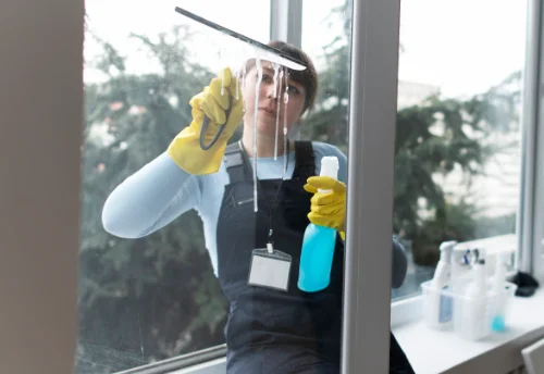 Nettoyage de vitres intérieures et extérieures à Pont-Péan